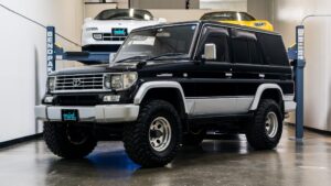 Mint Co. Auto - Drive Your Dream | Import Cars • 1993 Toyota Land Cruiser H/T KZJ78 Black