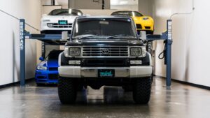 Mint Co. Auto - Drive Your Dream | Import Cars • 1993 Toyota Land Cruiser H/T KZJ78 Black