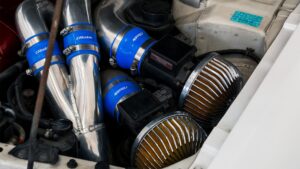 1999 Nissan Skyline GT-R (BNR34) NISMO S1 Engine White