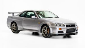 Mint Co. Auto - Drive Your Dream | Import Cars • 1999 Nissan Skyline GTR (BNR34) V-Spec Athletic Silver