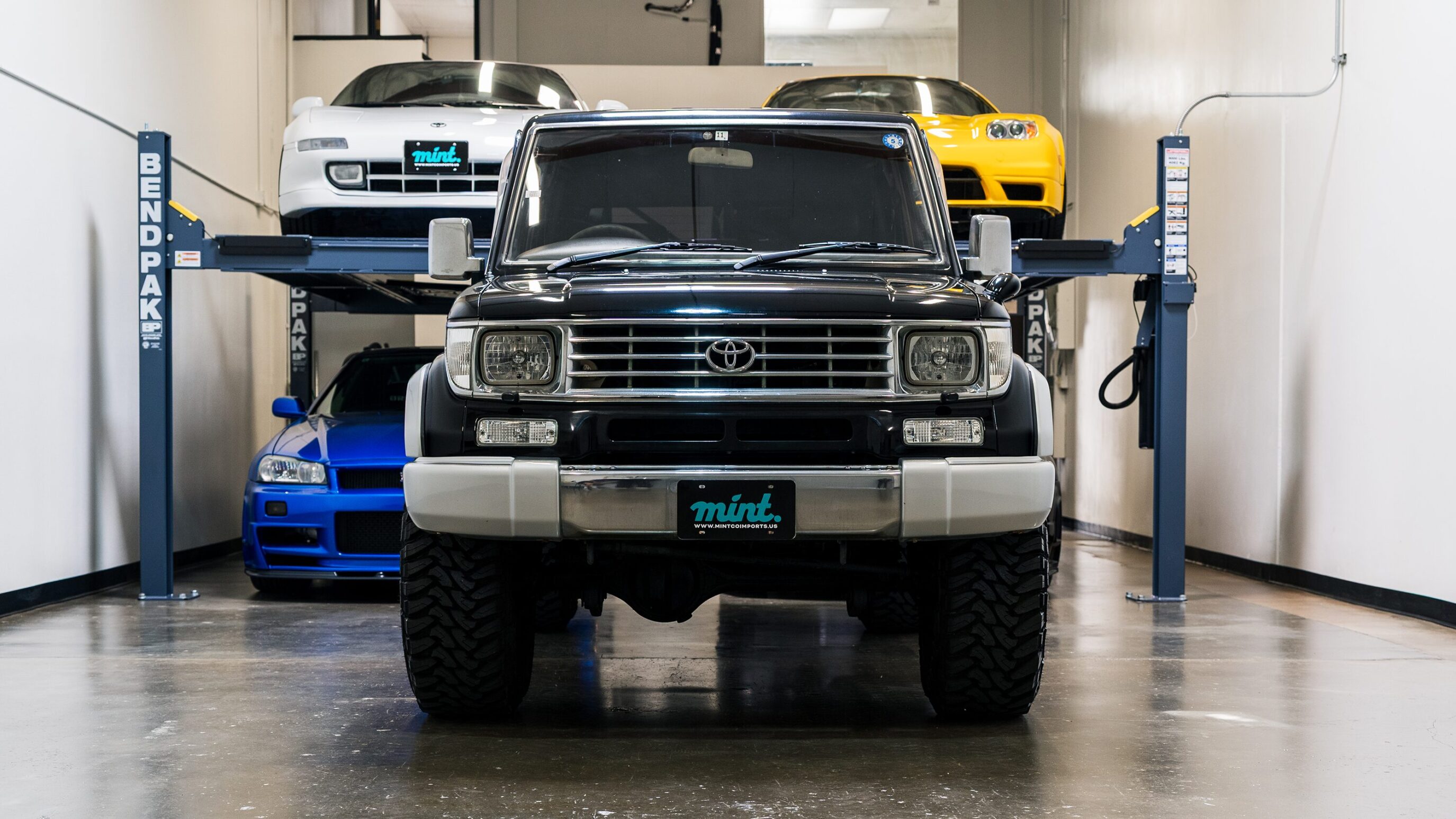 1993 Toyota Land Cruiser H/T KZJ78 Black