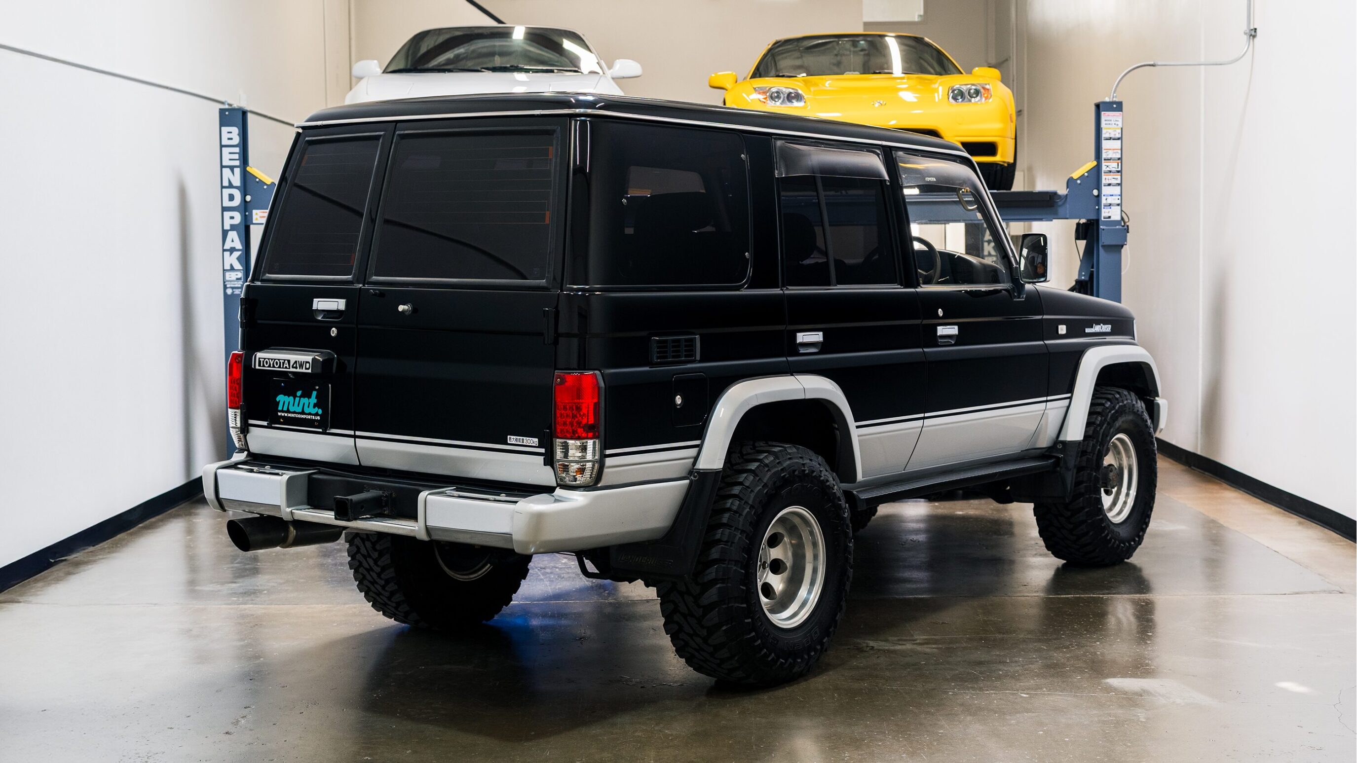 1993 Toyota Land Cruiser H/T KZJ78 Black