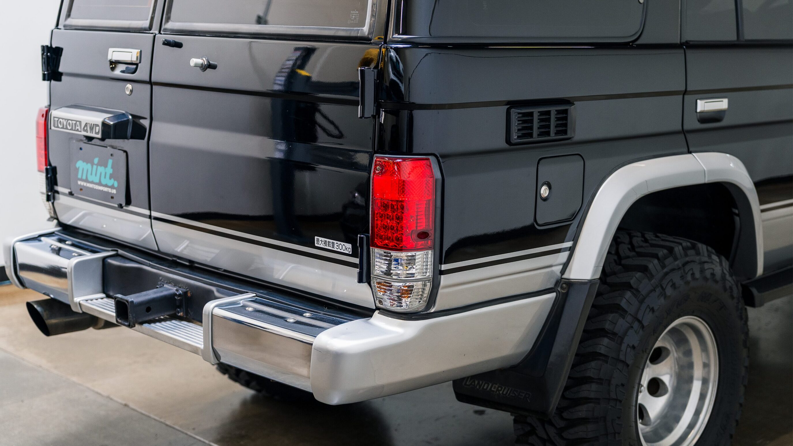 
								1993 Toyota Land Cruiser H/T KZJ78 Black full									