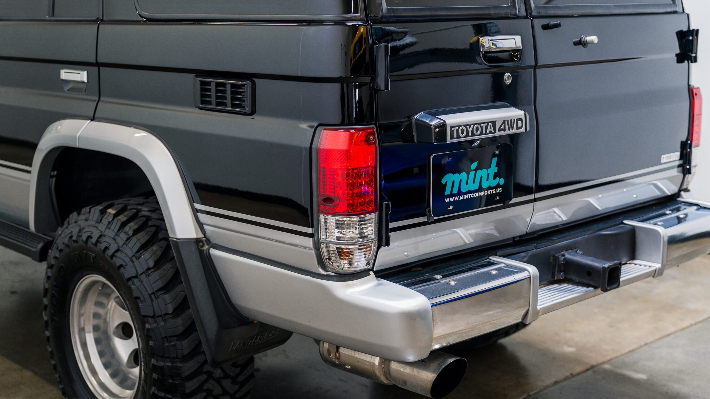 
								1993 Toyota Land Cruiser H/T KZJ78 Black full									