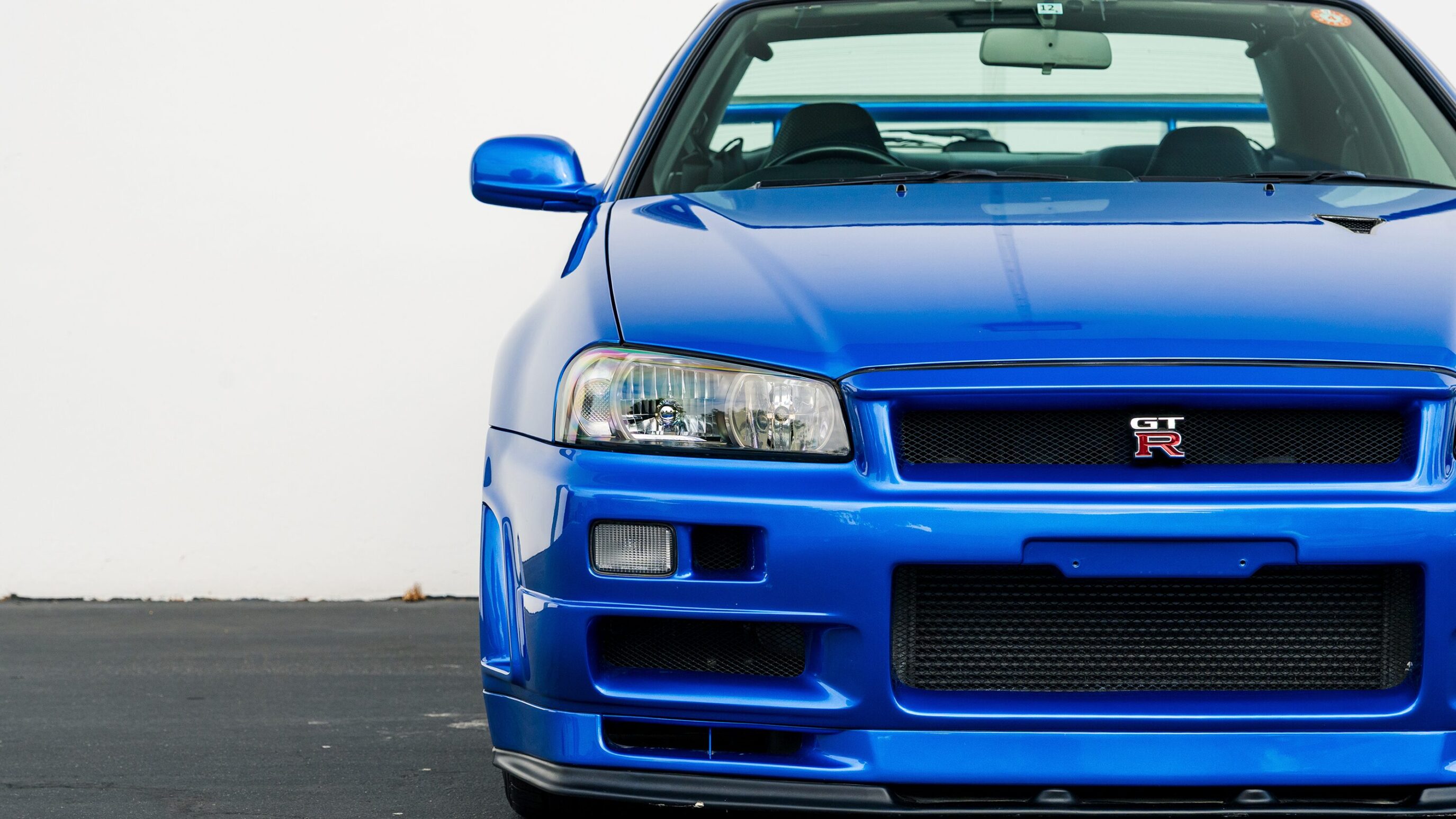 
								1999 Nissan Skyline GTR (BNR34) V-Spec Bayside Blue full									