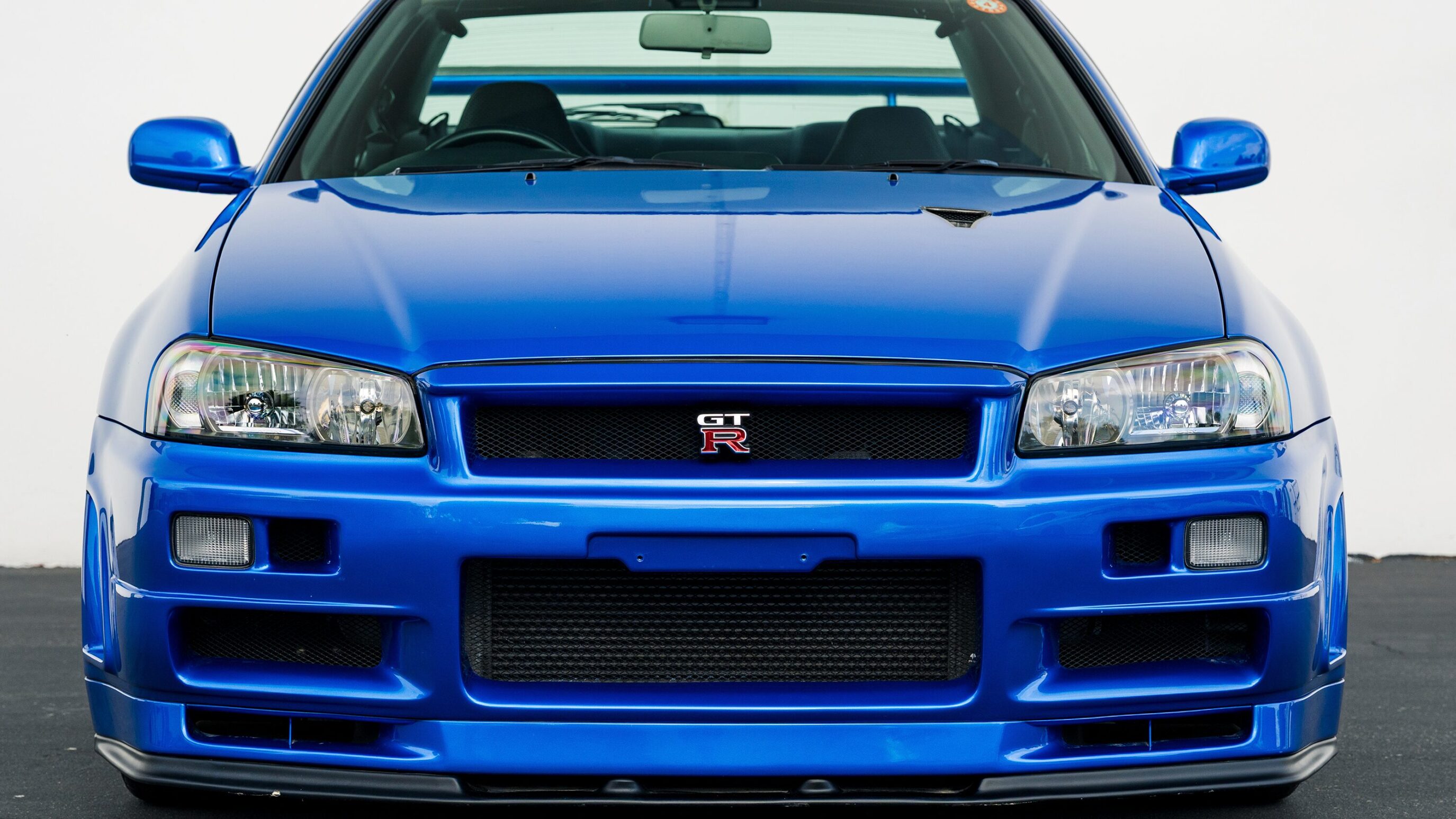 
								1999 Nissan Skyline GTR (BNR34) V-Spec Bayside Blue full									
