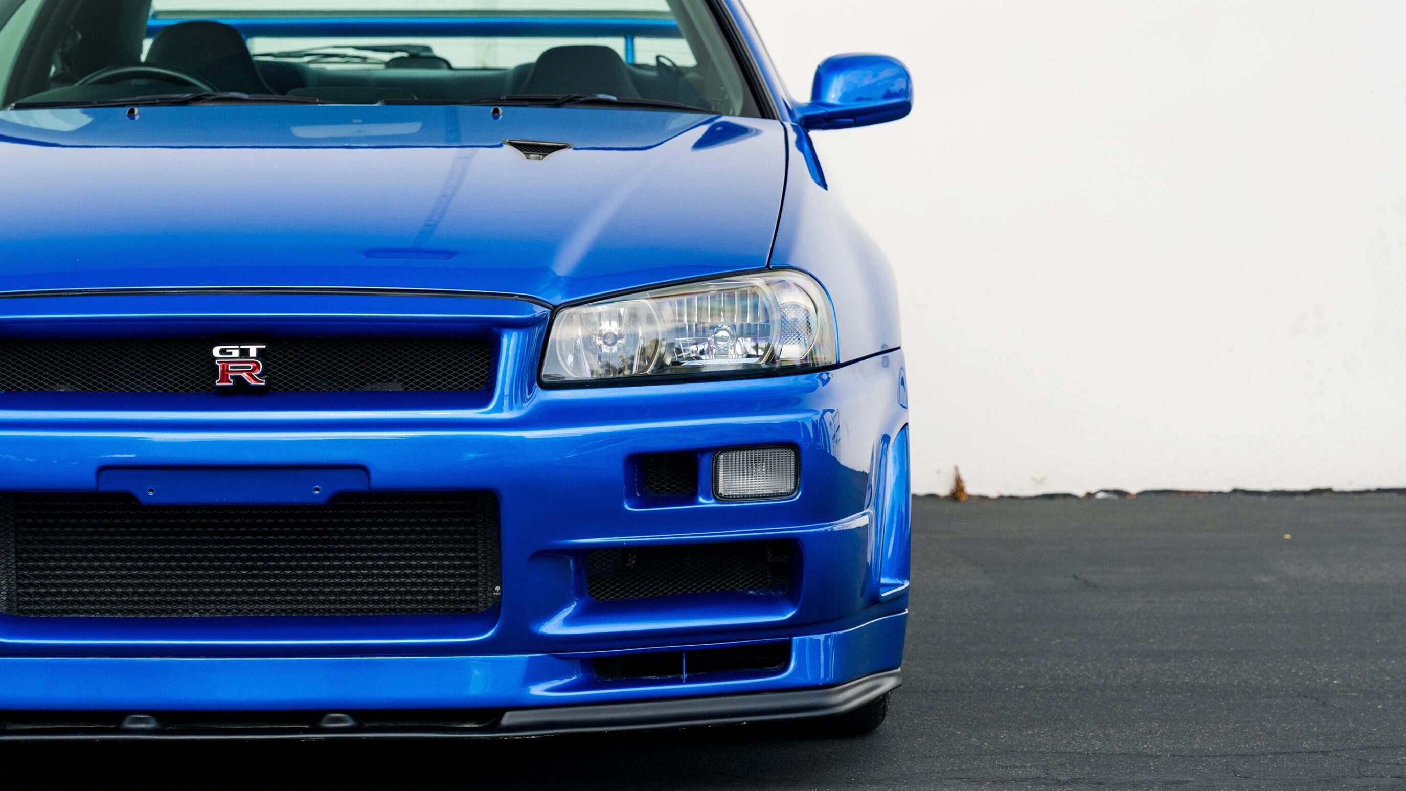 
								1999 Nissan Skyline GTR (BNR34) V-Spec Bayside Blue full									